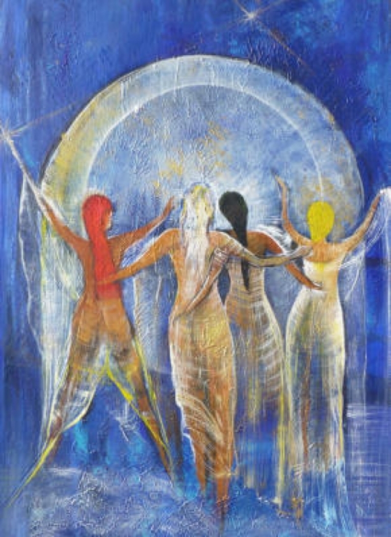 Tanzen wie ich bin, Blessed we are, Frauenkreis, Frauentanzen, Meditation, Basel, Arlesheim, Dornach, Stefanie Heinis